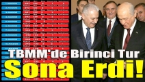 TBMM'de birinci tur sona erdi!