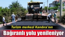 Turizm merkezi Kandıra’nın Bağırganlı yolu yenileniyor