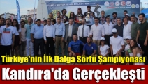 Türkiye'nin İlk Dalga Sörfü Şampiyonası Kandıra'da Gerçekleşti