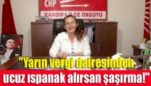 "Yarın vergi dairesinden ucuz ıspanak alırsan şaşırma!"