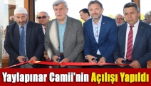 Yaylapınar Camii’nin açılışı yapıldı