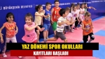 Yaz dönemi spor okulları kayıtları başladı