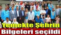 Yemekte Şehrin Bilgeleri seçildi