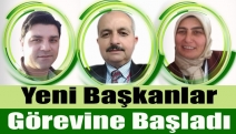 Yeni başkanlar Görevine Başladı