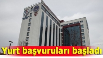 Yurt başvuruları başladı