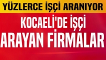 Yüzlerce Kocaeliliye iş fırsatı!