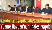 Yüzme Havuzu’nun ihalesi yapıldı