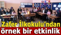 Zafer İlkokulu’ndan örnek bir etkinlik