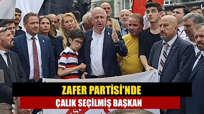 Zafer Partisi'nde Çalık seçilmiş başkan