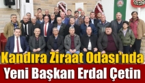 Ziraat Odası’nda Yeni Başkan Erdal Çetin