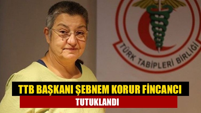 TTB Başkanı Şebnem Korur Fincancı tutuklandı