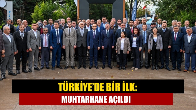 Muhtarlar Gününe yemekli kutlama