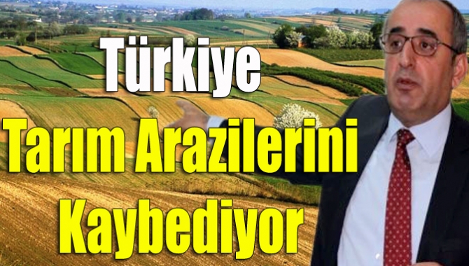 Türkiye tarım arazilerini kaybediyor
