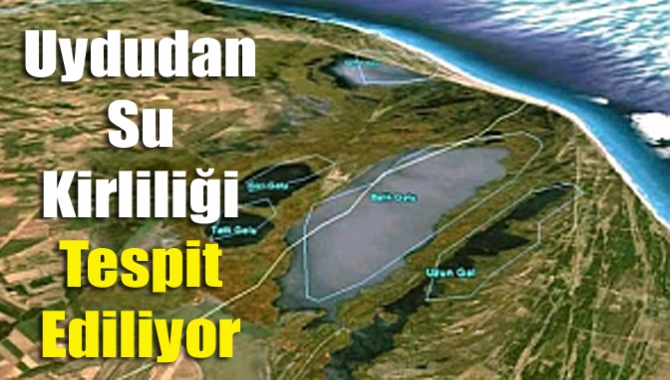 Uydudan su kirliliği tespit ediliyor