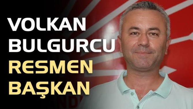 Volkan Bulgurcu resmen başkan