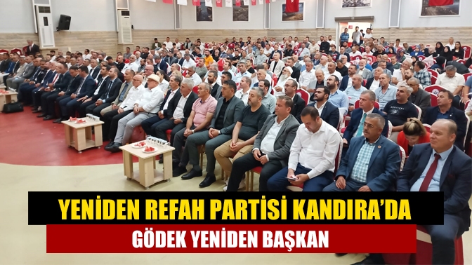 Yeniden Refah Partisi Kandıra’da Gödek yeniden başkan