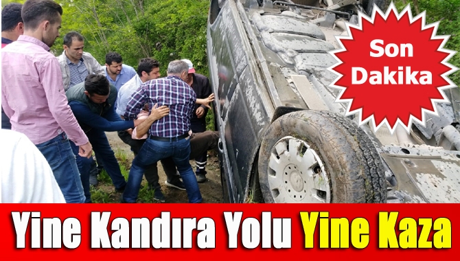 Yine Kandıra yolu yine kaza