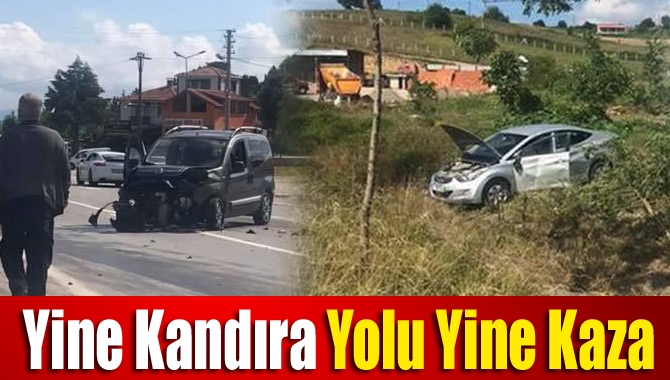 Yine Kandıra Yolu yine kaza