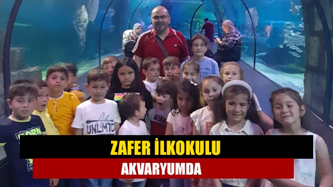 Zafer İlkokulu Akvaryumda