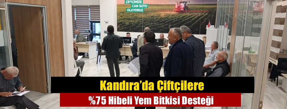 Kandıra’da Çiftçilere %75 Hibeli Yem Bitkisi Desteği