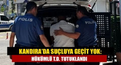 Kandıra’da Suçluya Geçit Yok: Hükümlü T.D. Tutuklandı