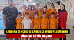 Kandıra Gençlik ve Spor İlçe Müdürlüğü’nden Yüzmede Büyük Başarı
