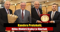 Kandıra Protokolü, Nüfus Müdürü Bıyıkçı’yı Uğurladı