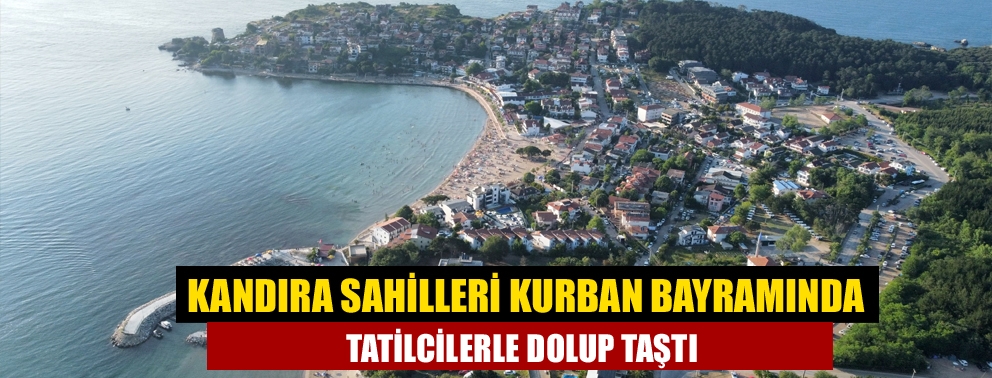 Kandıra Sahilleri Kurban Bayramında Tatilcilerle Dolup Taştı