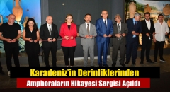Karadeniz’in Derinliklerinden Amphoraların Hikayesi Sergisi Açıldı