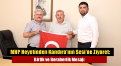 MHP Heyetinden Kandıra'nın Sesi'ne Ziyaret: Birlik ve Beraberlik Mesajı