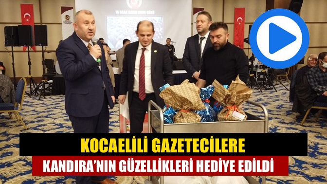 Kocaelili Gazetecilere Kandıra’nın Güzellikleri Hediye Edildi